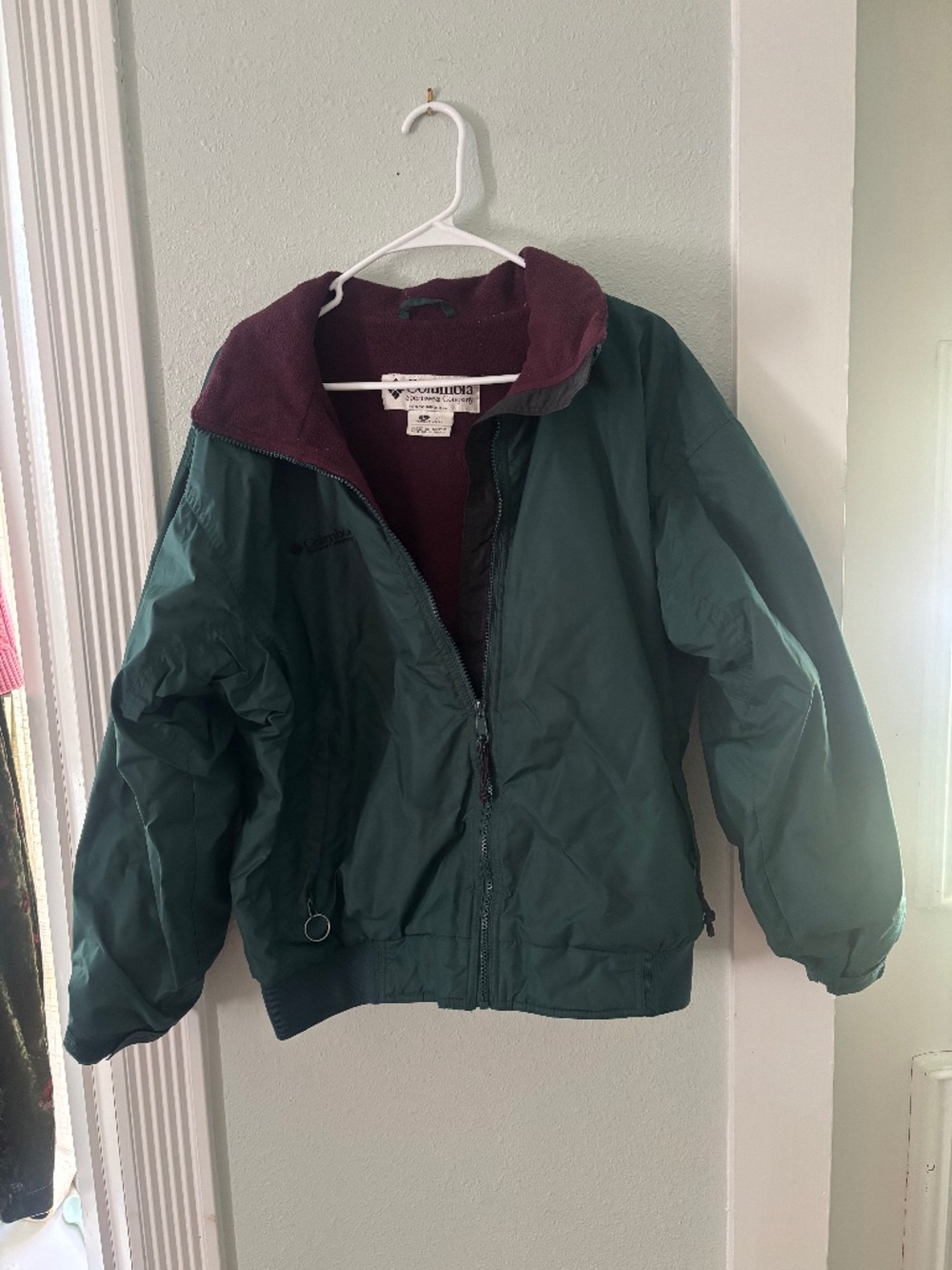 Vintage Columbia Sportswear Fleece-Lined Jacket